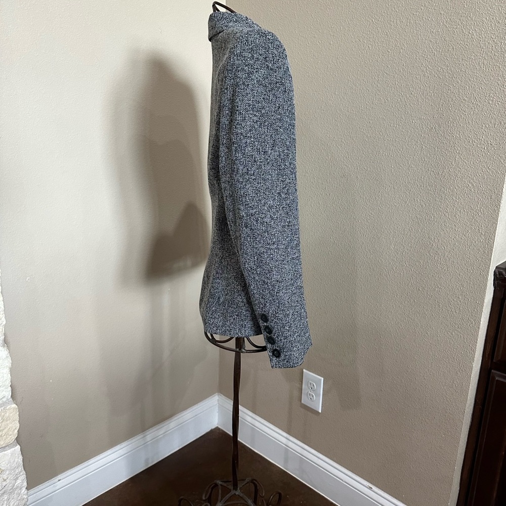 Sag Harbor black/white woven blazer(read description) - Picture 2 of 6